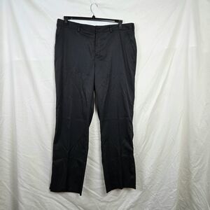 Nike‎ Men's Black Dri-Fit Tech Flat Front Lightweight Casual Dress Pants Size 42